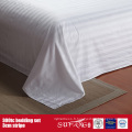 300TC 3cm Stripe en gros ensemble de literie Hôtel Bed Sheet Set